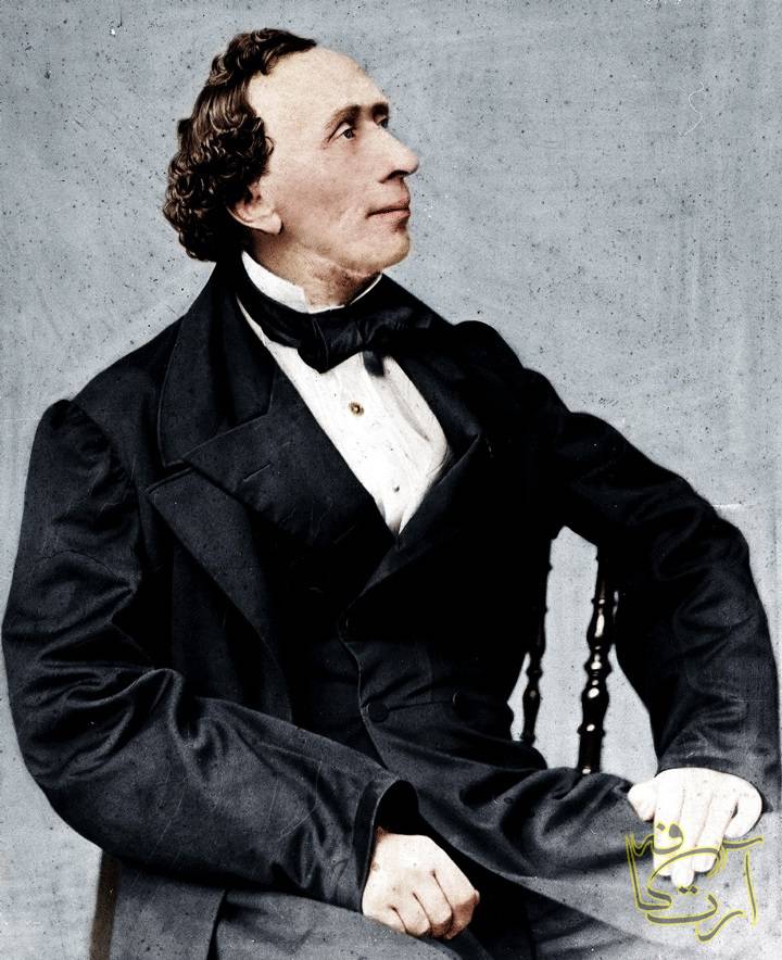فرهنگی ادبیات Hans Christian Andersen هانس کریستیان آندرسون کپنهاگ ادوارد اریکسون پری دریایی  پیاده به سوی آماک