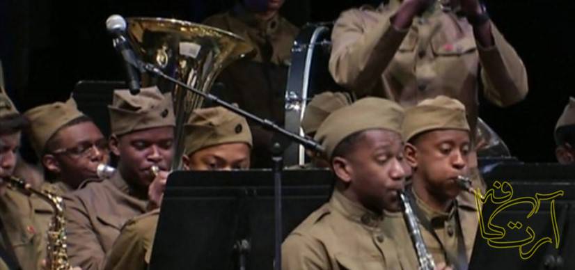 موسیقی جاز  جنگ جهانی اول  هنگ نوازندگان سیاه پوست آمریکایی  هل فایترز  اروپا