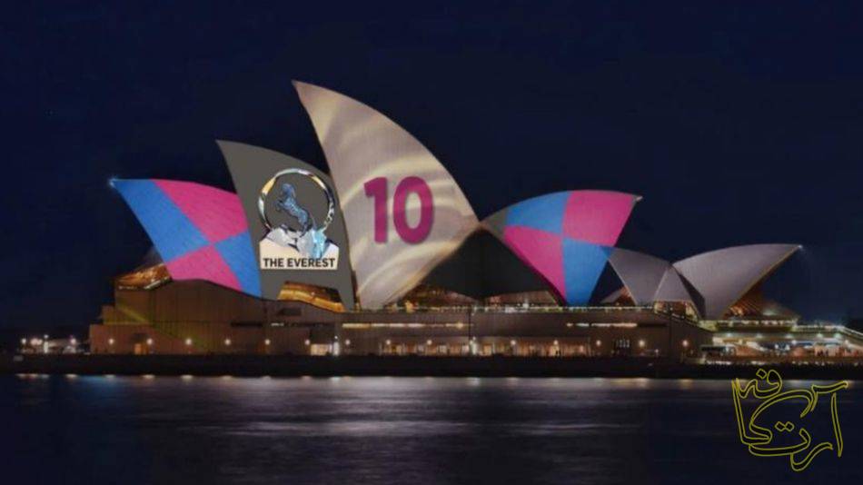 تئاتر تالار اپرای سیدنی (اپراهاوس) تبلیغات   مسابقه سوارکاری   استرالیا